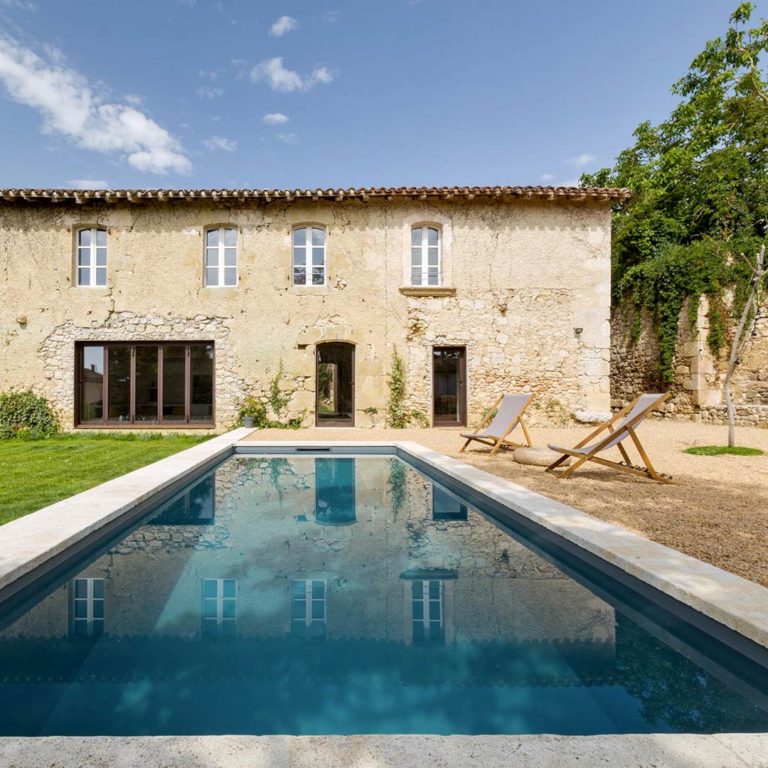 margelles de piscine en pierre